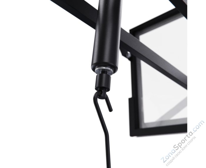 Баскетбольный щит DFC со съёмным регулятором высоты, стекло 12 мм, 180 х 105 см