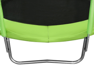 Батут Arland 16FT с внутренней страховочной сеткой и лестницей (Light green)