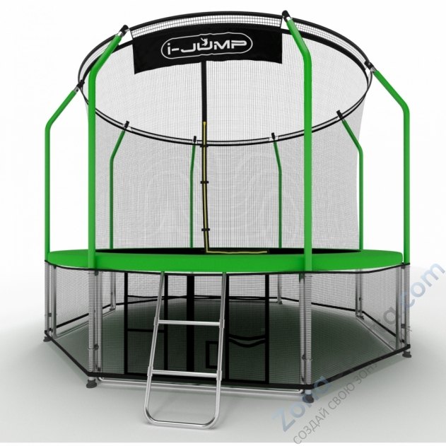 Батут i-Jump Elegant 14ft green