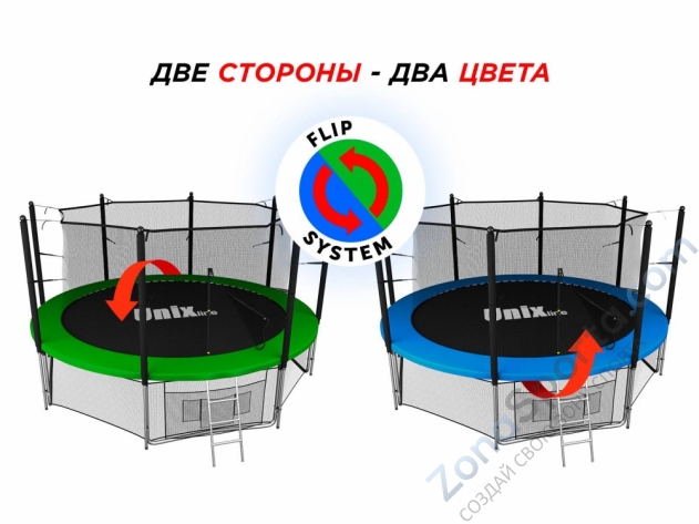 Батут Unix line 14 ft Classic (inside) TRUCL14IN