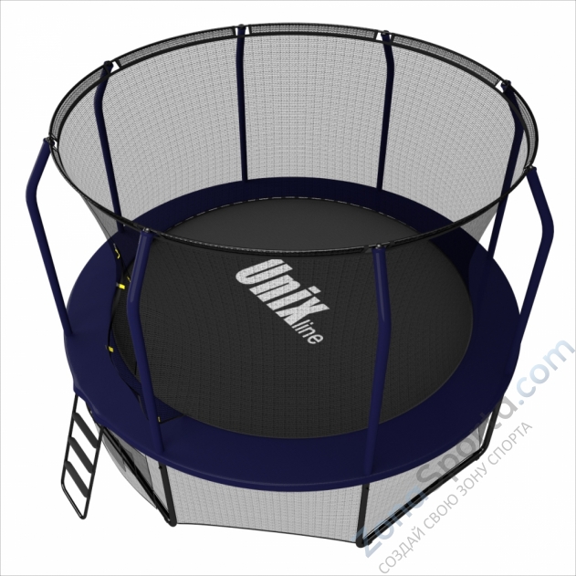 Батут Unix line 8 ft Supreme (Blue)