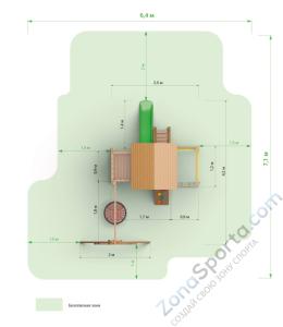 Детский городок Выше Всех Смарт 3