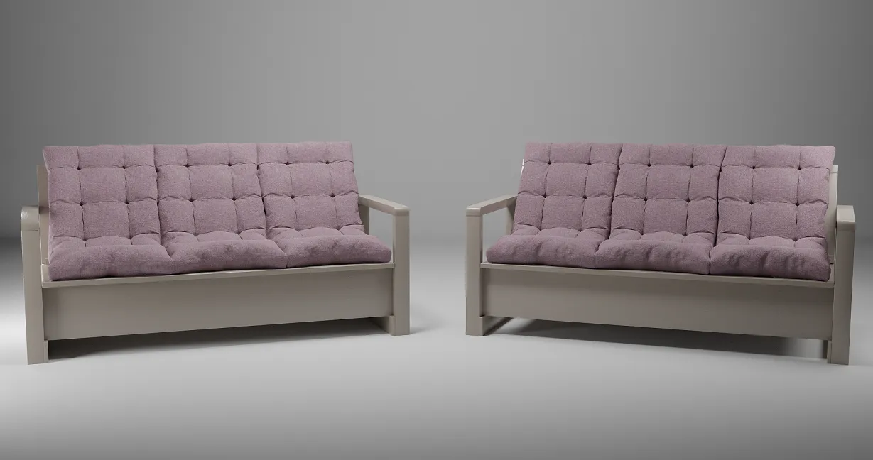 Диван деревянный Savushka Type-3B