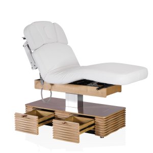 Электрический стационарный массажный стол Mizomed NESS-C Salon-Oak c электроприводом