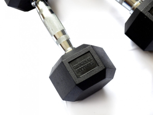 Гантель 1 кг гексагональная Original FitTools FT-HEX-01