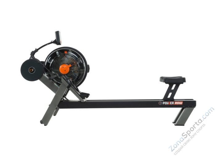 Гребной тренажер FluidPowerROW Grey