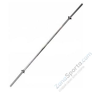 Гриф MB Barbell MB-BarM25-1250ZG прямой, втулка 25 мм