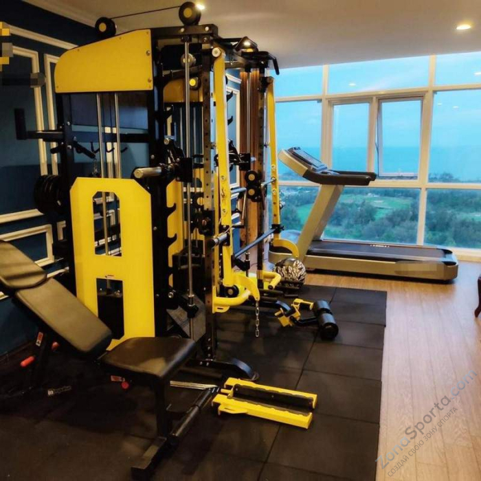 Многофункциональный тренажер с машиной Смита Insight Fitness TS114