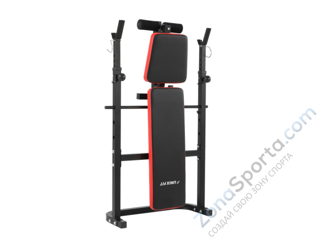 Скамья силовая со стойками  Unix Fit Bench 120