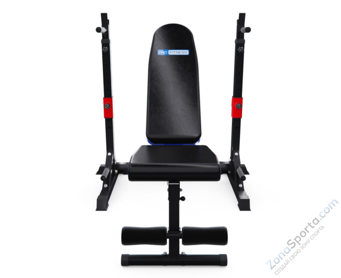 Скамья для жима со стойками DFC Pro Fitness