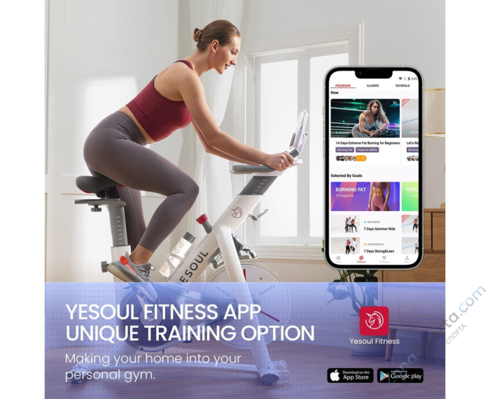 Велотренажер Yesoul S3 PRO White
